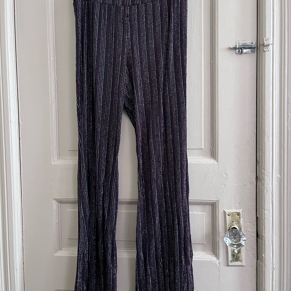 No Boundaries Black Flare Pants